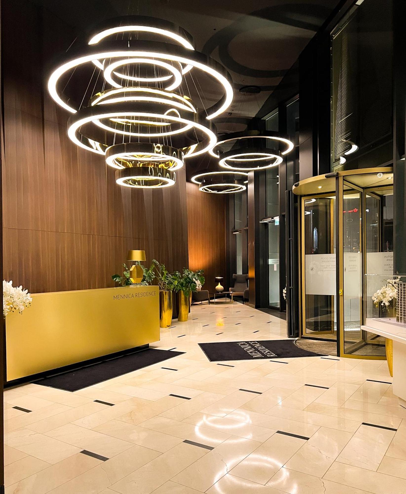 Mennica Residence - Grzybowska 43A Warszawa Exteriör bild